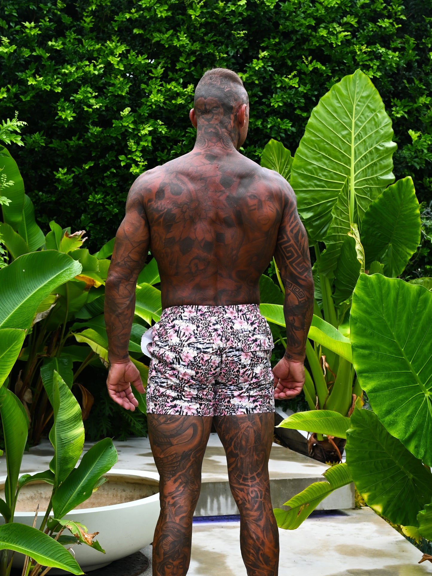 Pink Ivy Boardshorts