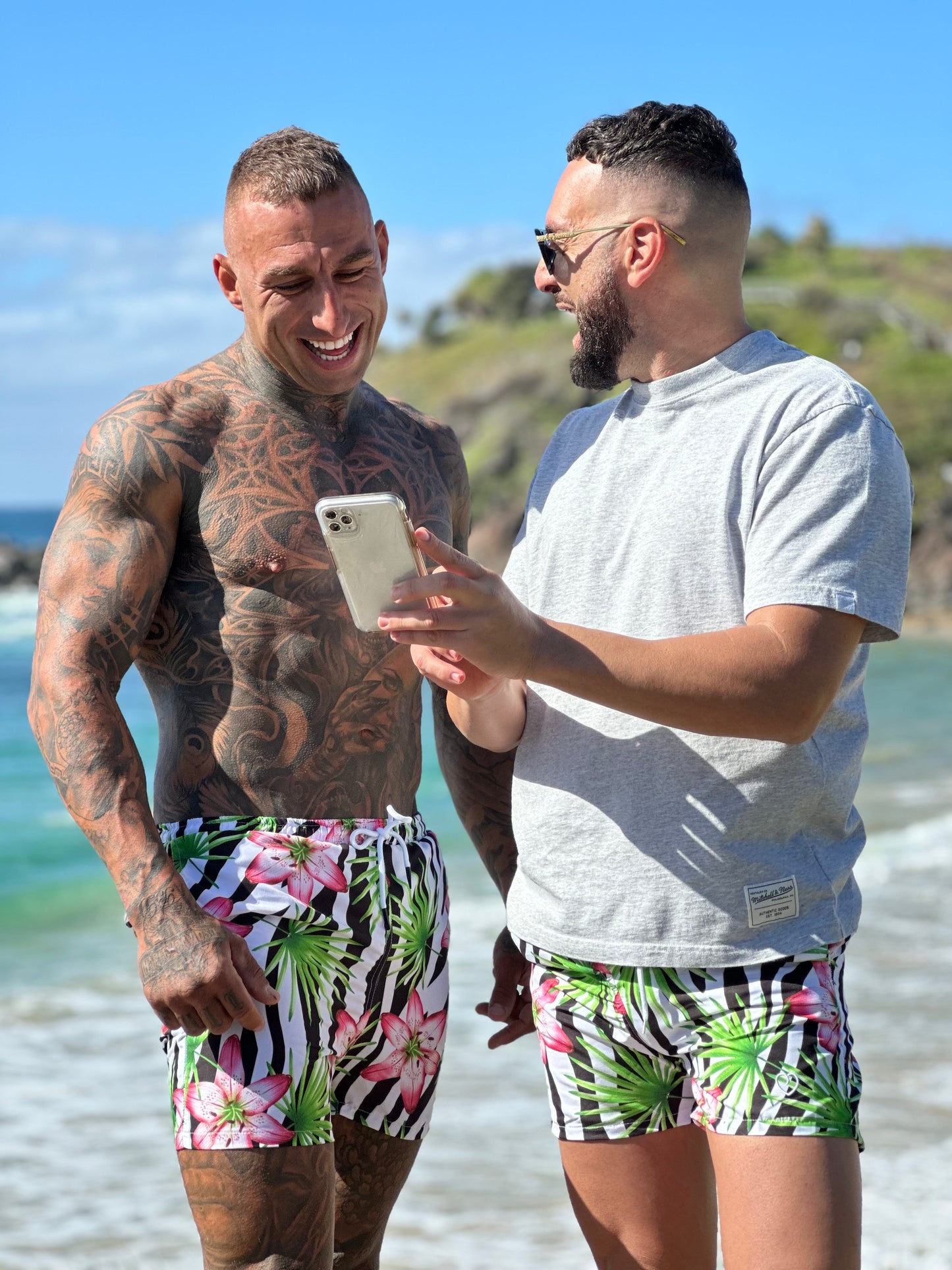 Zebra - Lily Print Boardshorts