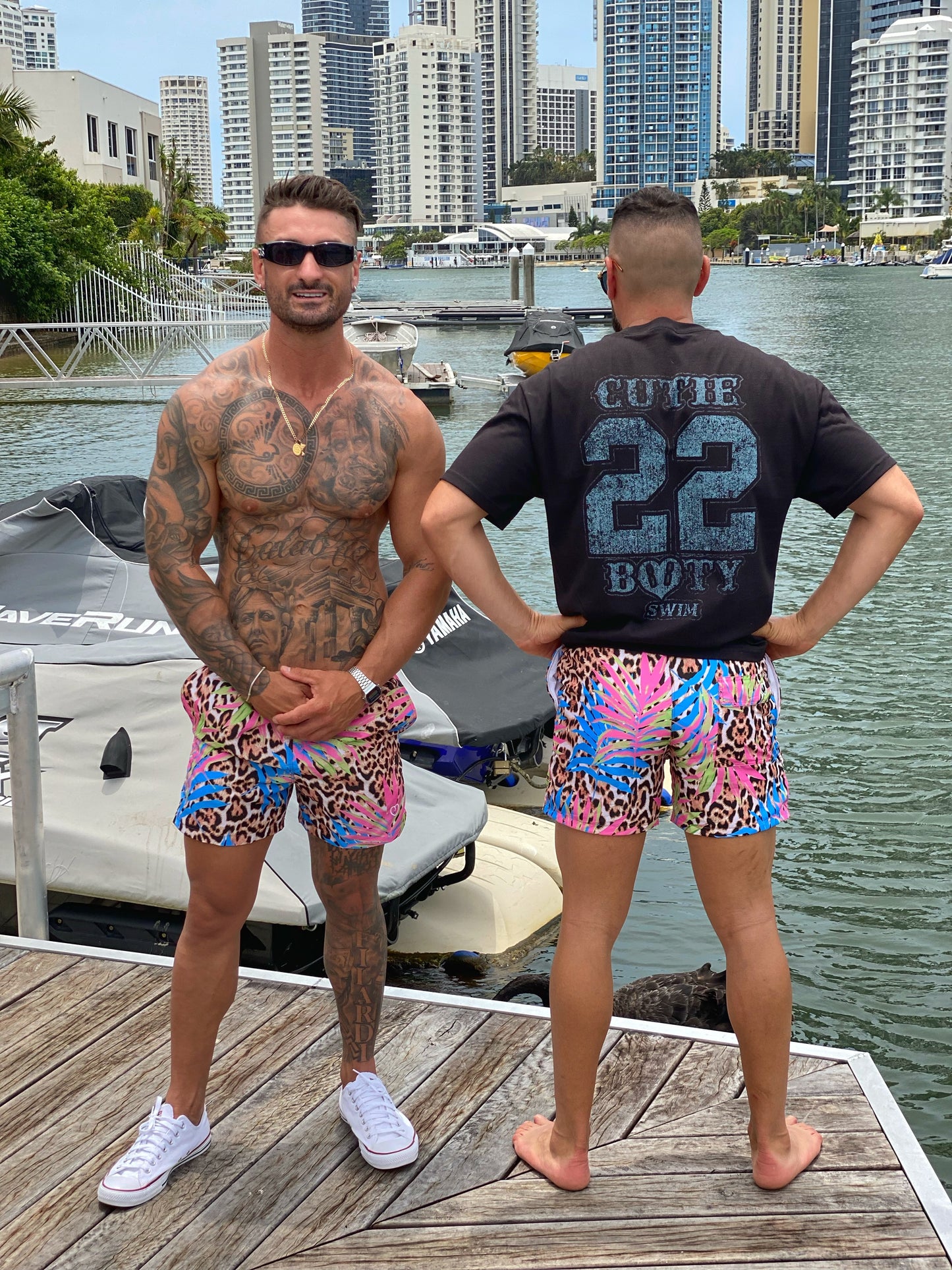 Leopard - Palm Boardshorts