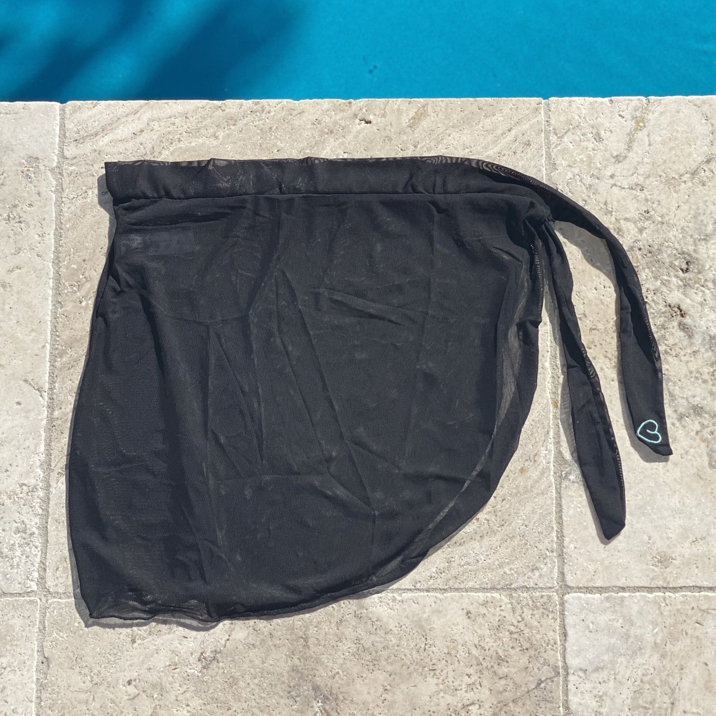 Short Sarong - Black