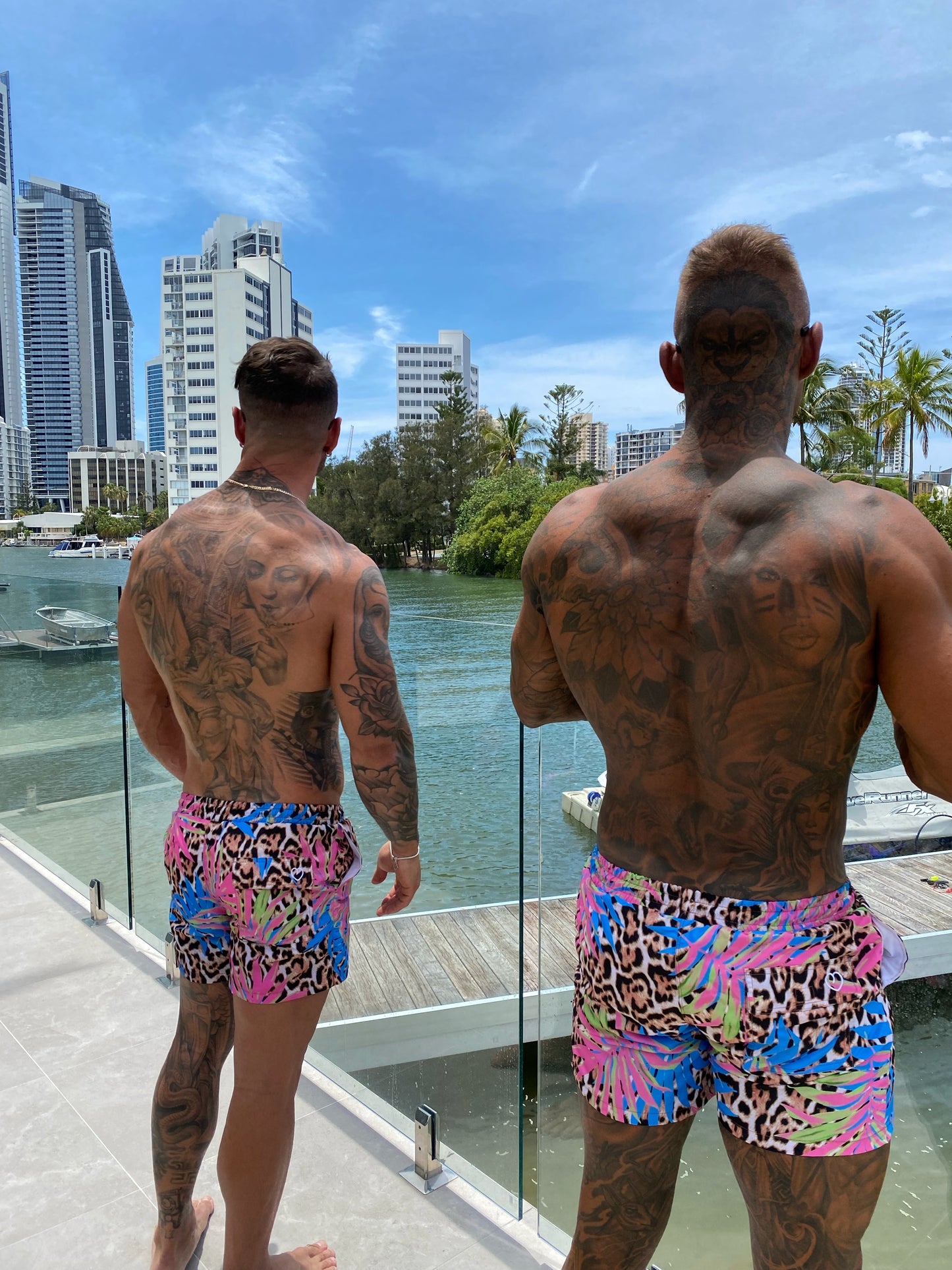 Leopard - Palm Boardshorts