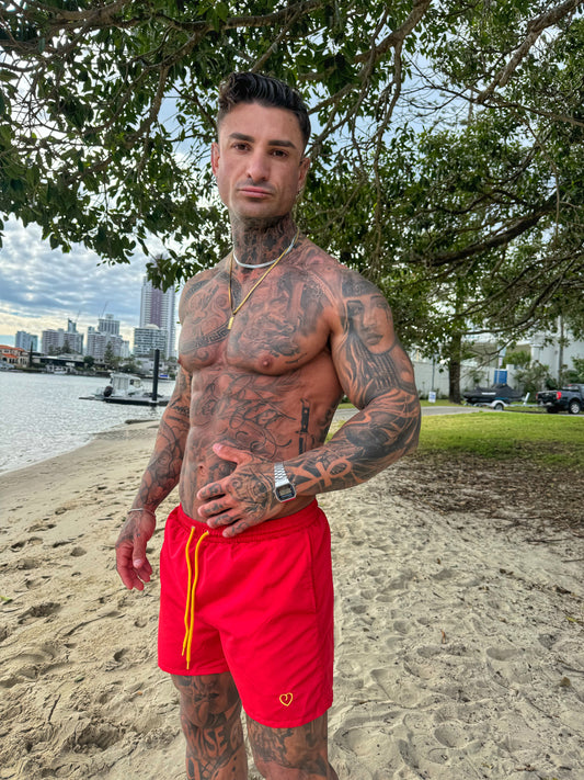 Red Boardshorts